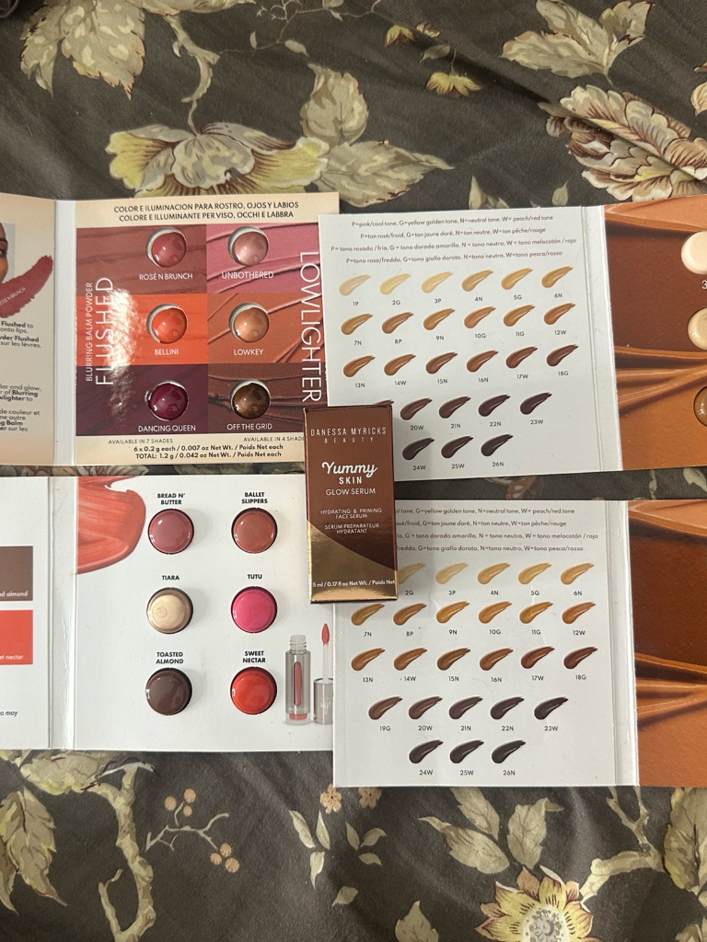 Danessa Myricks Beauty Lip & Cheek Kit — Pink, Red, Brown, Cream